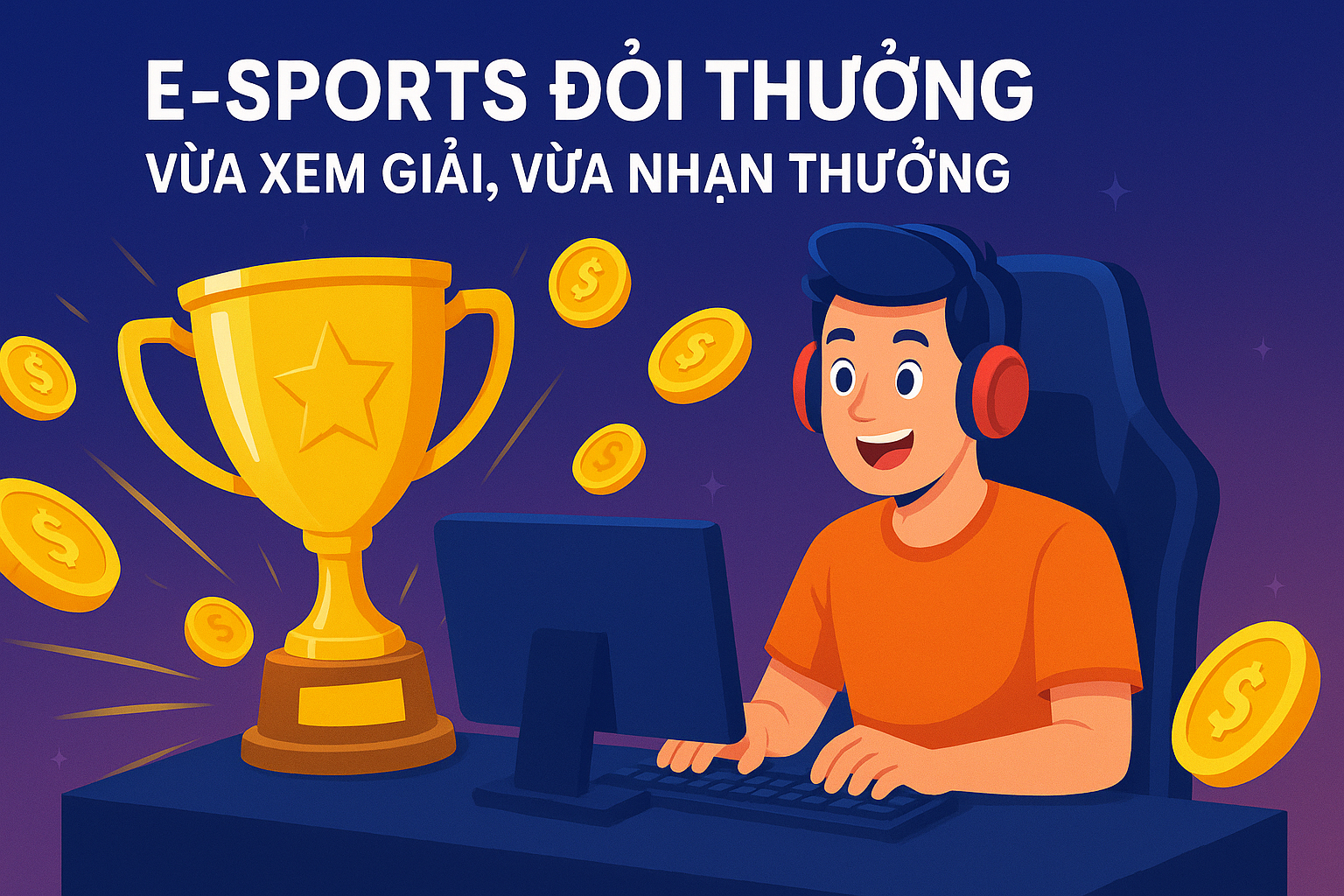 E-Sports Đổi Thưởng – Vừa Xem Giải, Vừa Nhận Thưởng