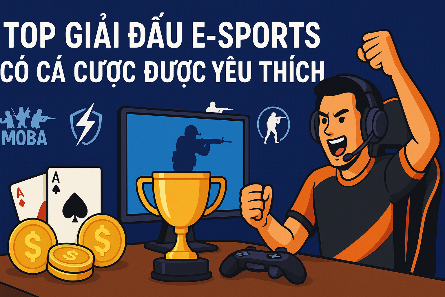 Top Giải Đấu E-Sports Có Cá Cược Được Yêu Thích