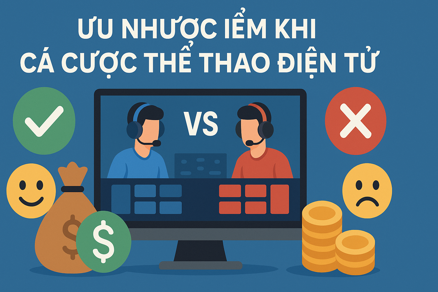 Ưu Nhược Điểm Khi Cá Cược Thể Thao Điện Tử